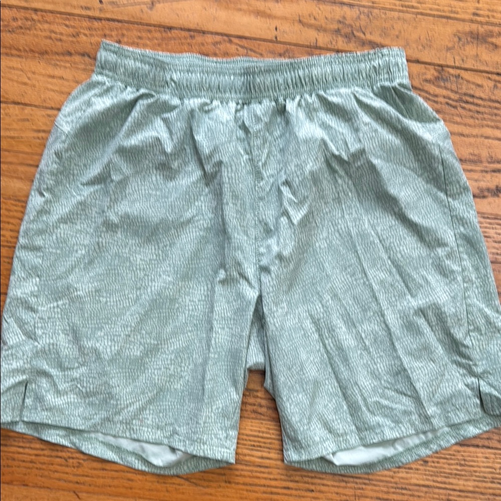 Zella - Men’s Green Patterned Shorts